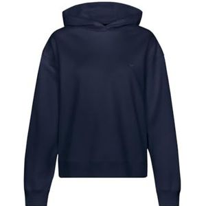 Trigema - Damestrui - Donkerblauw - Oversized - 50% Katoen 50% Polyester