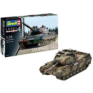 1:35 Revell 03320 Leopard 1A5 Tank Plastic Modelbouwpakket