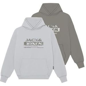 JACK & JONES - JCOSTANCE - Sweatshirt - Sand - 2 Pack