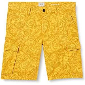 camel active Heren 496900/7F09 Korte broek met zakken, geel, 38W