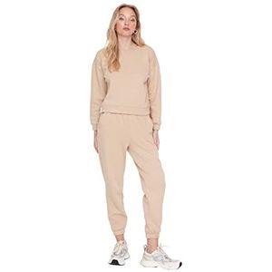 Trendyol Sweatshirt voor dames, Beige, M