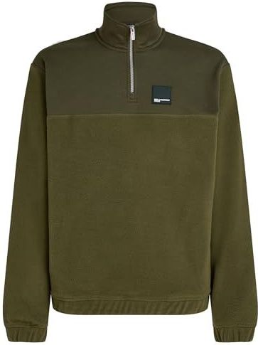 Karl Lagerfeld - A4M20018 - Sweatshirt - Zwart - Halve Rits - Hoge Trechterhals