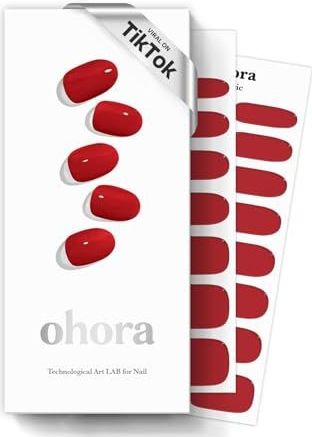 ohora - N Addict - Semi-uitgeharde Gelnagelstrips - Inclusief 2 Voorbereidingspads - Nagelvijl en Houten Stok