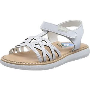 Pablosky 422700, sandalen voor meisjes, wit, 27 EU, Regulable, 27 EU