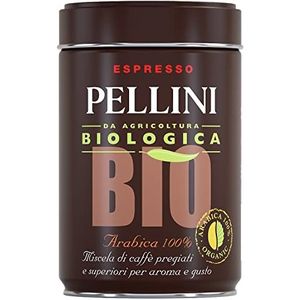 PELLINI Bio-Organic Arabica 100 Percent Ground Coffee, 0.25 kg
