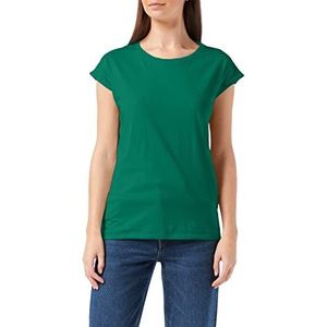Build Your Brand Dames Ladies Extended Shoulder T-shirt