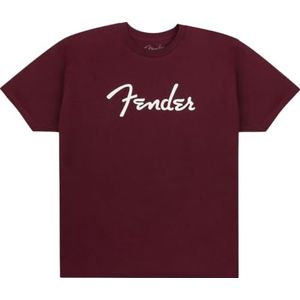 Fender Spaghetti Logo T-Shirt - Oxblood, XL