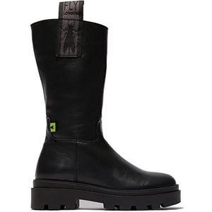 Fly London Dames JALO882FLY Knie Hoge Boot, Zwart, 2.5 UK