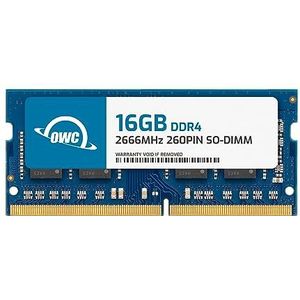OWC - 16 GB Memory Upgrade Module - PC21300 DDR4 2666MHz SO-DIMM voor Mac mini (2018 - Stroom), iMac (2017-2020) en compatibele pc's