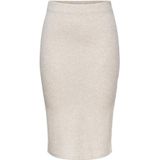 Only Onlemma Slit Skirt JRS Noos Damesrok, Pompsteen/mix, M