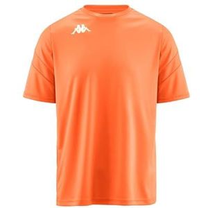 Kappa Dovo T-shirt voor heren, Oranje, 3XL