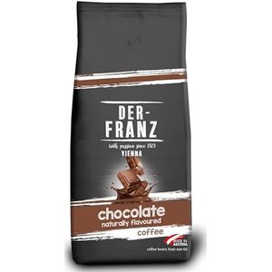 Der-Franz Koffie, mix van Arabica en Robusta, geroosterd, gemalen bonen op smaak gebracht met Van natureer UTZ-chocolade, 1000 g