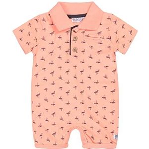 DIRKJE Boys Baby and Toddler Layette Set, Neon Coral, 56
