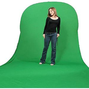 Bresser TR-10 Inklapbare Achtergrond 150x200+200cm chromakey groen