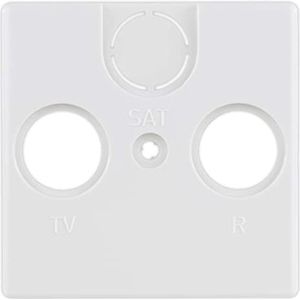 REV 0236630106 Quadro, afdekking antennedoos (TV/RF), wit