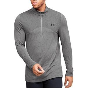 Under Armour Heren Naadloos shirt met lange mouwen met 1/2 rits