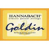 Hannabach 652728 klassieke gitaarsnaren serie 725 Medium/High Tension Goldin - 3er Diskant
