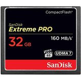Sandisk Sdcfxps-032G-X46 Extreme Pro Compact Flash Geheugen Kaart, 32Gb, 160Mb/S