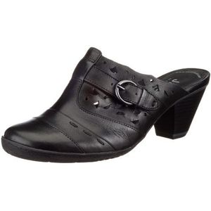 Jana 8/8/27301/24, damesklompen en slippers, Zwart Black001, 39 EU X-breed