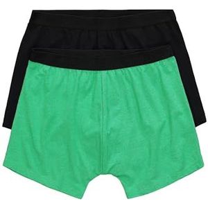 JP 1880 Heren grote maten grote maten Menswear L-8XL Mid-Pants FLEXNAMIC®, Oeko-Tex, verpakking van 2 stuks, onderbroek, tot 7XL 828178, mei groen, 6XL