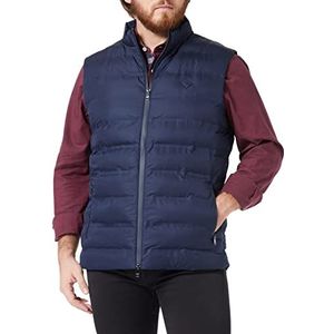 Hackett London Heren LW Gilet Jacket, Navy, M