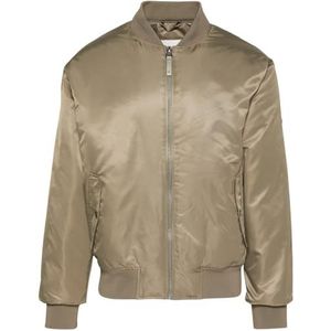 Calvin Klein Jeans Heren LS JEANS HERO BOMBER LV04RC526G jassen, grijs (Beluga), XL, Grijs (Beluga), XL