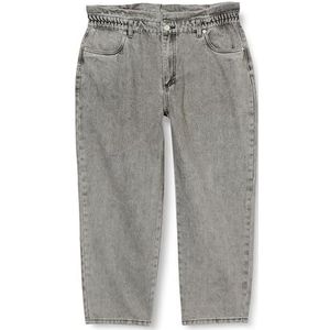 Desires Amanda jeans met hoge taille voor dames, Zwart gewassen, 34