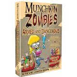 Steve Jackson Games | Munchkin Zombies Armed and Dangerous Box | Card Game | English