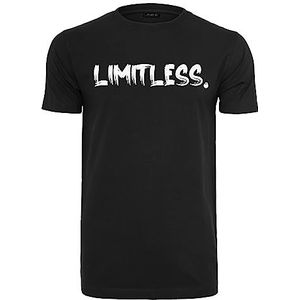 Mister Tee Limitless Tee T-shirt voor heren, zwart, XS