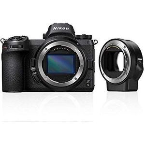 Nikon Z6 Digitale Spiegelrelexcamera + Ftz-Adapter + 64Gb Xqd, Zwart