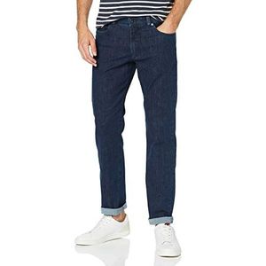 EUREX by BRAX Heren Regular Fit Jeans Broek Style Luke Stretch Katoen, blauw, 36W x 34L