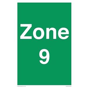 Zone 9 Bord - 200x300mm - A4P