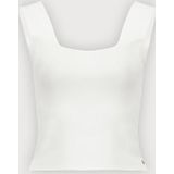 LTB Gebreide top 'MOZEGE'  wit