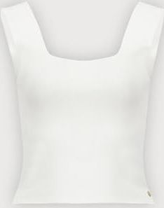 LTB Gebreide top 'MOZEGE'  wit