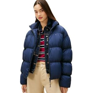 Tommy Jeans Winterjas  blauw