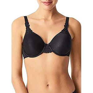 Chantelle Basic Invisible Smooth Custom Fit BH dames, SCHWARZ, 90A