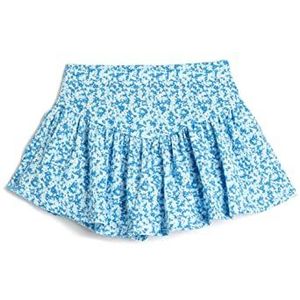 Koton Girls's Mini Ruffle Elastische tailleband Rok, Blauw design (6d5), 4-5 Jaar