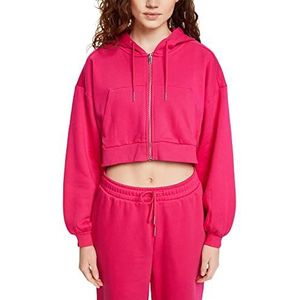 edc by ESPRIT Sweatshirt voor dames, 660/roze fuchsia., M