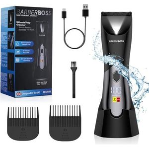 BarberBoss - Tondeuse - Imperméabel - Rechargebaar - Voor Haar en Lichaam