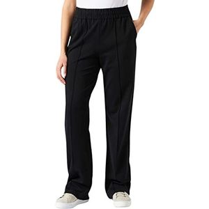ONLY Vrouwelijke broek, brede pasvorm, zwart, (L) W x 34L