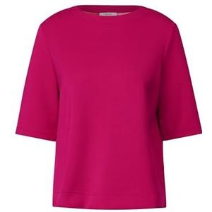 Cecil Dames TOS Modal Sweatsh Pullover met korte mouwen, roze, M