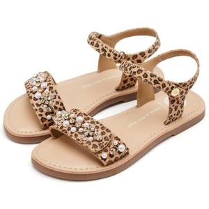 GIOSEPPO Bridgton Platte sandalen voor meisjes, Luipaard Print, 36 EU