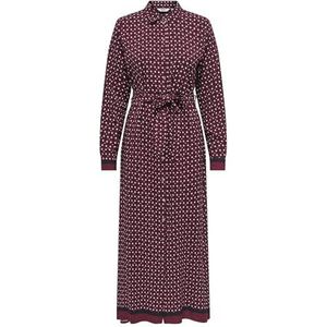 ONLY Blousejurk 'ONLVEDA'  rood / zwart / wit