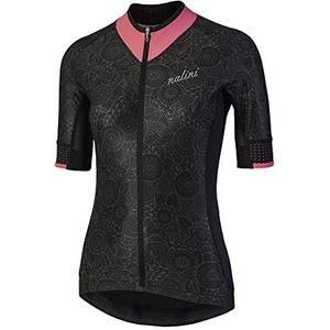 Nalini 02530201100C000.10 AHS RAFFINATA dames T-shirt fuchsia/zwart XXL, roze/zwart, XXL