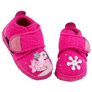 GIESSWEIN Babyslofjes Unterroth - Warme babyschoentjes met klittenbandsluiting, Antislip kinderschoentjes voor kruipende meisjes