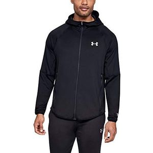 Under Armour Heren Select Warm Up Jacket Warm-up Top - Zwart/Pitch Grijs/Zilver (001), X-Large