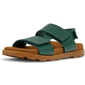 CAMPER Brutus K800490 Sandalen met 2 riempjes, uniseks, groen 009, 38 EU