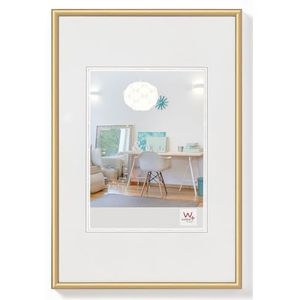 walther design fotolijst goud 42 x 59,4 cm (DIN A2) Nieuw Lifestyle Kunststof Fotolijst KV426G