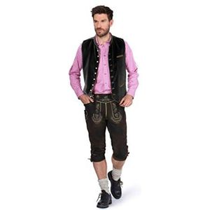 Stockerpoint - Ricardo - Klederdrachtvest - Zwart - 100% Katoen met Polyester Binnenvoering