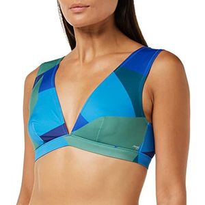 Sloggi Dames Sloggi Women Shore Kiritimati Top Bikini, Blue - Dark Combination, S